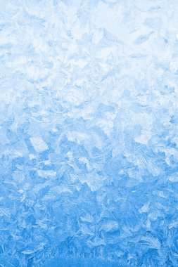 Light blue frozen window glass clipart