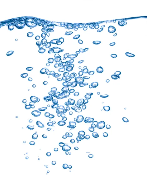 Water bubbles isolated — Stock Photo, Image