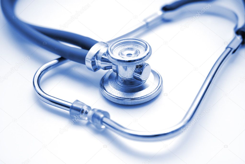 Medical modern background stethoscope