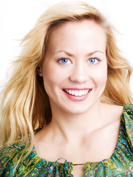 Porträtt av beauliful blond sexig kvinna — Stockfoto