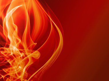 Abstract fire background clipart