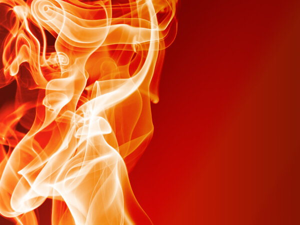 Abstract fire background