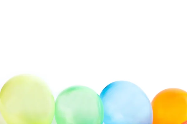Spousta barevných balónků — Stock fotografie