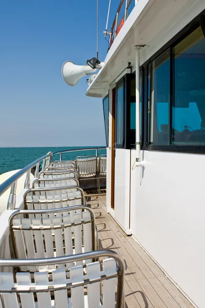 stock image Seats on a ferry