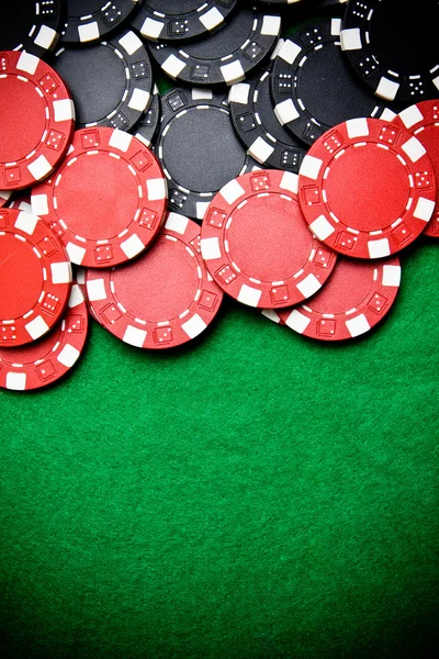 Glücksspielchips — Stockfoto