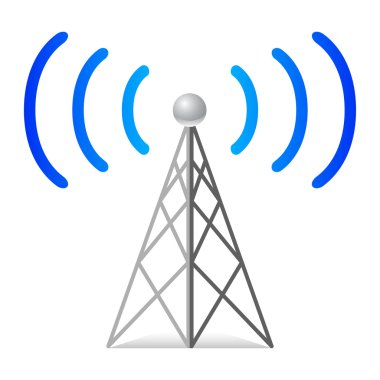 Wireless tower clipart