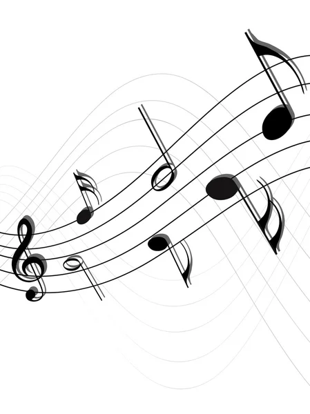 Fond vectoriel musical — Image vectorielle