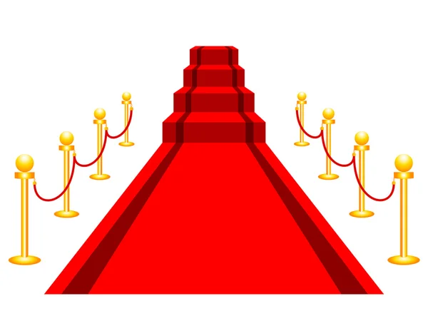 Tapis rouge — Image vectorielle