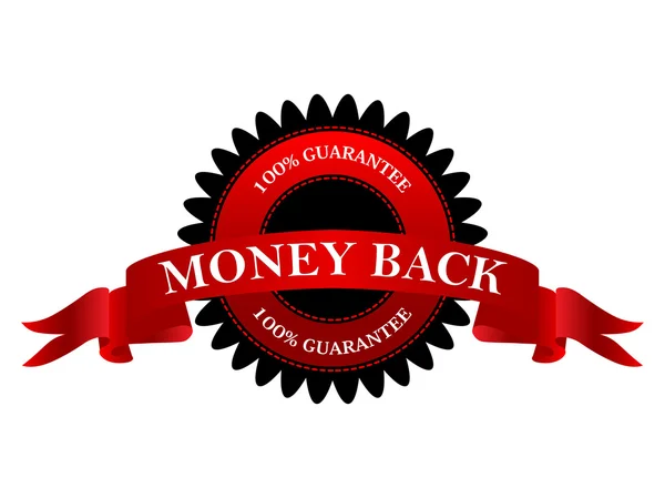Geld zurück 100% Garantie — Stockvektor