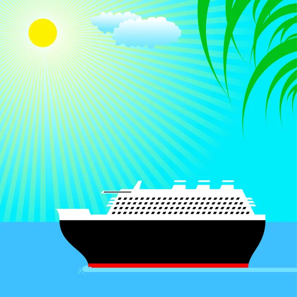 stock vector Cruise vector background