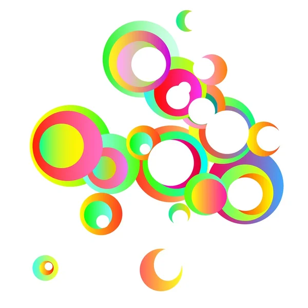 Bubblig bakgrund — Stock vektor