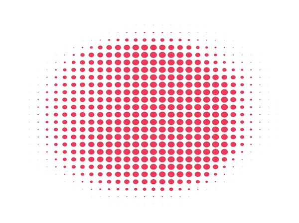 stock vector Red halftone background