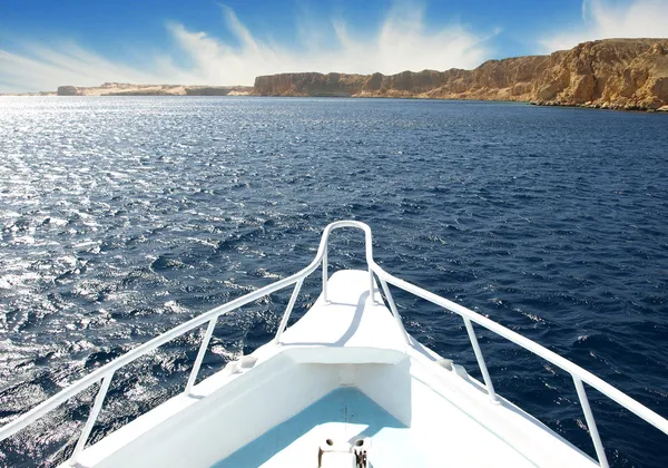 Vacanza in barca — Foto Stock