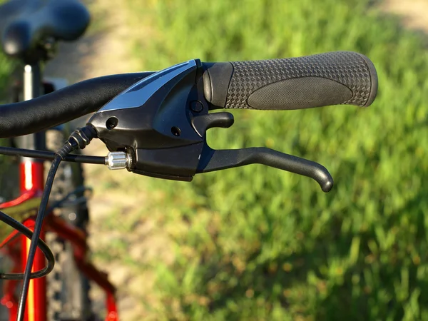 Stock image Mountain bicycle at sunny day