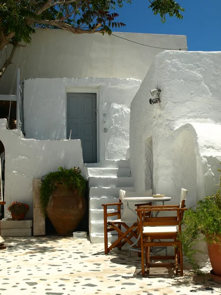 산 토 리 니 섬, cyclades 그리스 로열티 프리 스톡 이미지