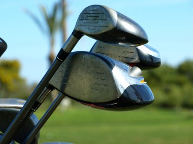 Golf Clubs clipart