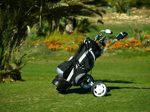 Torba golfowa — Zdjęcie stockowe