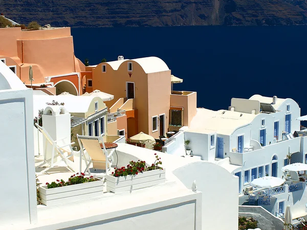Santorini Wyspy, Cyklady, Grecja — Zdjęcie stockowe
