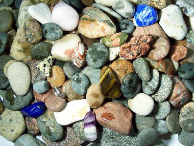 Pebble stones background clipart