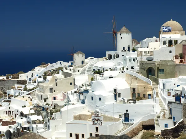 Santorini-sziget,: Kükládok, Görögország Stock Kép