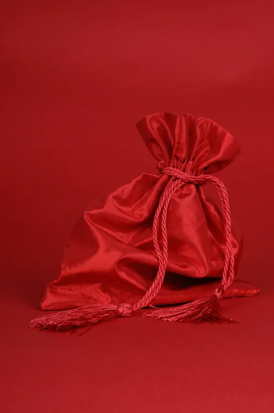 Saco vermelho — Fotografia de Stock