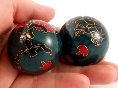 Chinese balls clipart