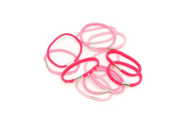 Bandas elásticas rosadas — Foto de Stock