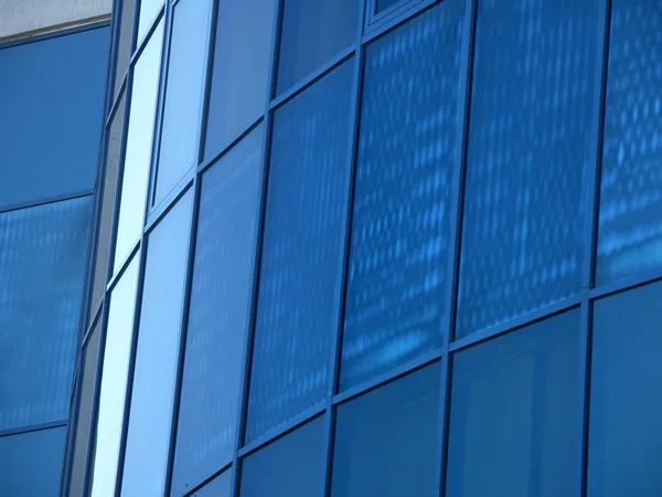 stock image Glass building