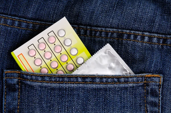 Métodos anticonceptivos — Foto de Stock