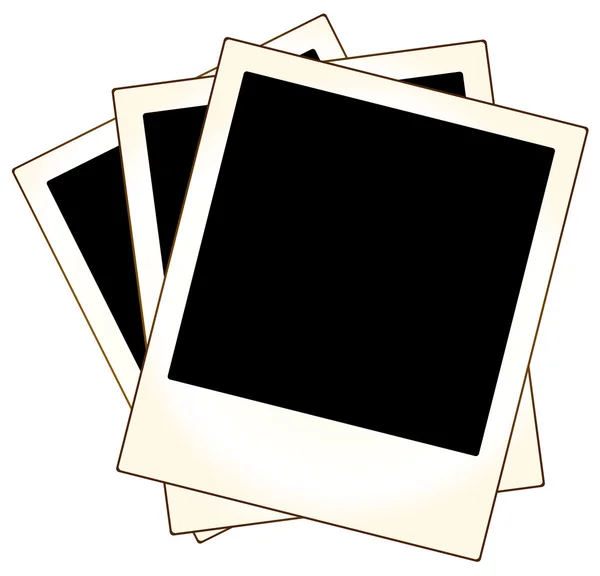 stock vector Polaroid photo frames