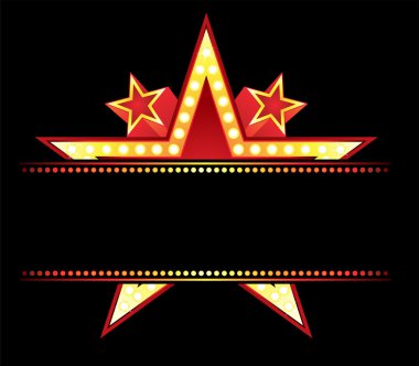 Neon at Star clipart