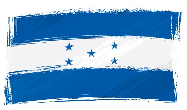 Grunge Bandera de Honduras — Archivo Imágenes Vectoriales