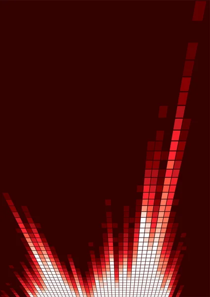 红色的均衡器 — 图库矢量图片