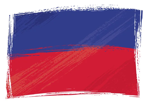 Flaga ilustracja haiti — Wektor stockowy