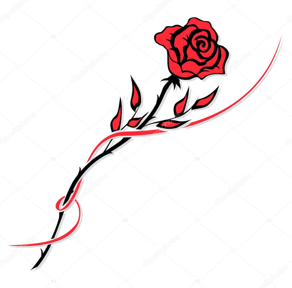 Red Rose Vector Image By C Oxygen64 Vector Stock