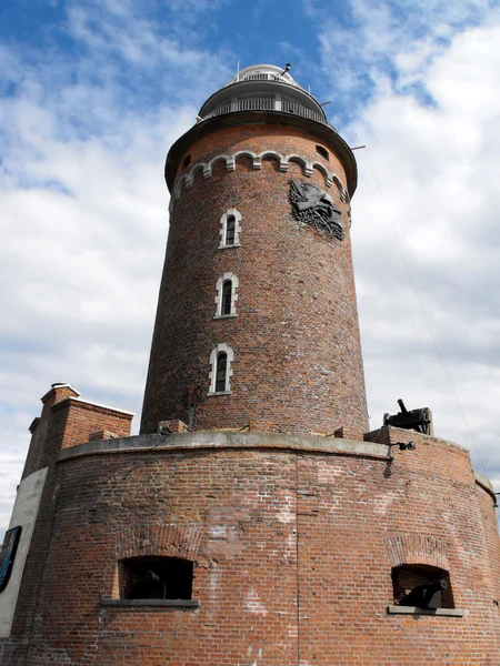 Lighthouse in Kolobrzeg — Stock Photo, Image