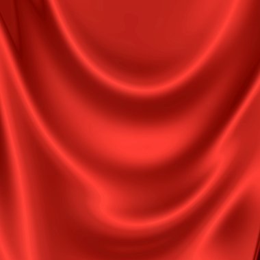 Red satin clipart