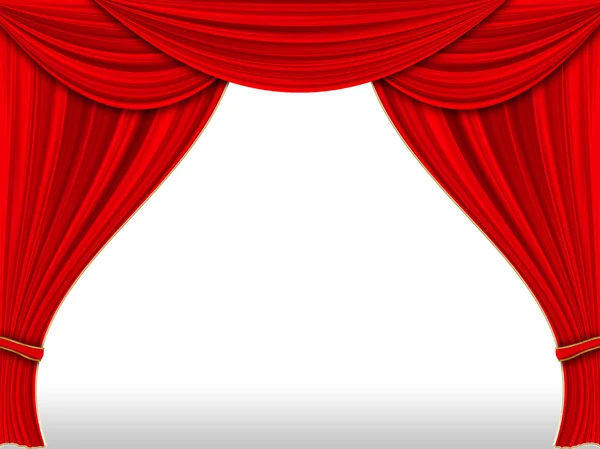 Theater curtains — Stock Photo, Image