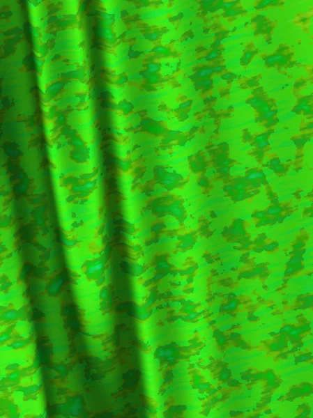 Green drapery — Stock Photo, Image