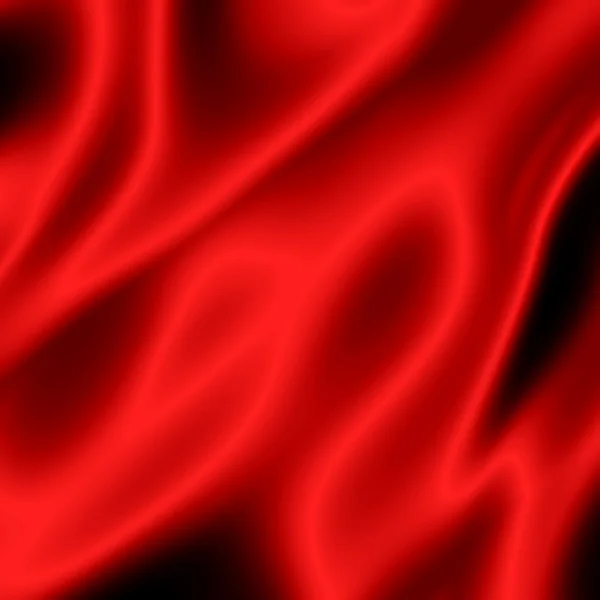 Rode satijnen abstracte achtergrond — Stockfoto