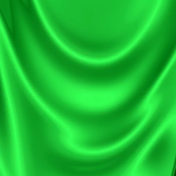 Abstrakte grüne Draperie Hintergrund — Stockfoto