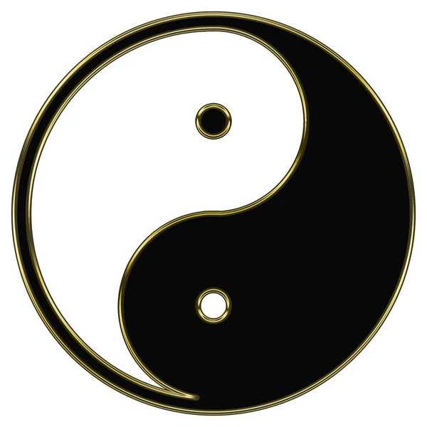 Yin Yang. — Foto de Stock