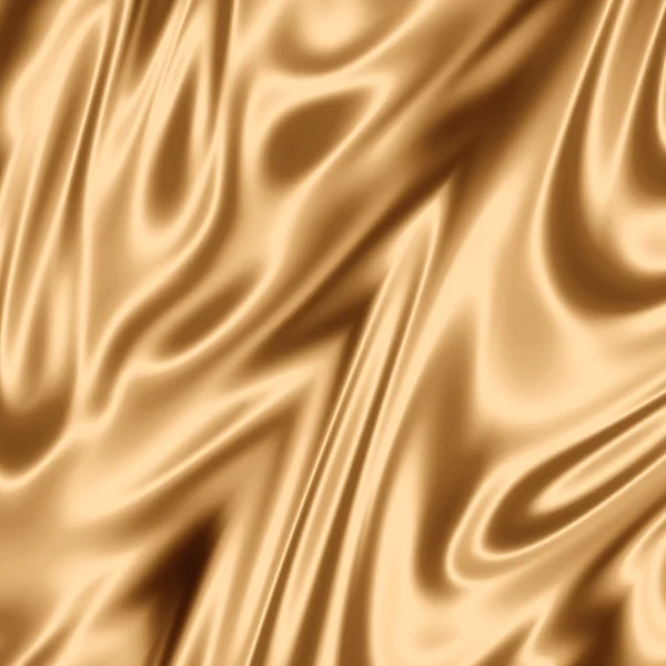 Золотая шелковая ткань — стоковое фото
