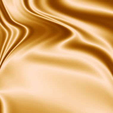 Gold satin fabric grunge clipart