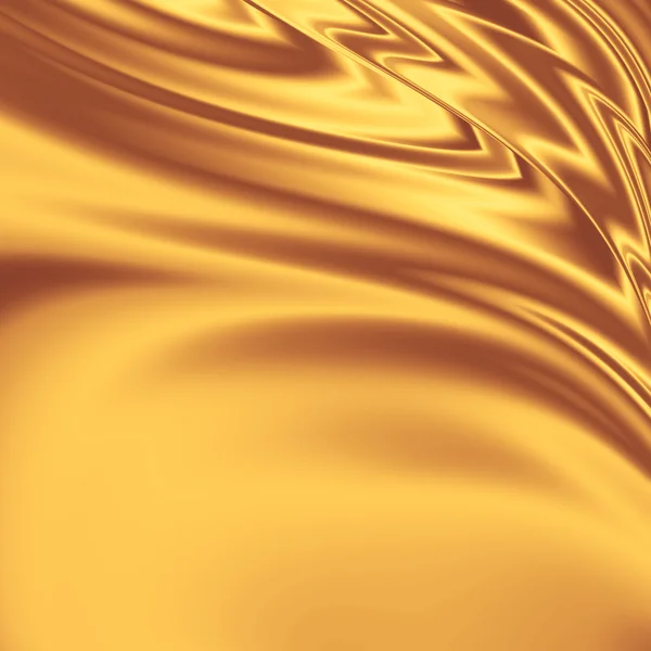 Gouden satijn stof grunge — Stockfoto