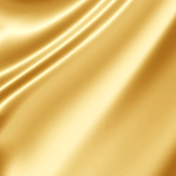 Arany selyem szövet — Stock Fotó