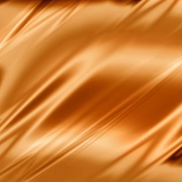 Zlaté hedvábné tkaniny — Stock fotografie