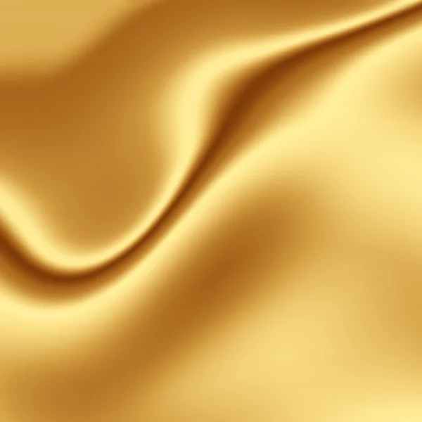 Textura de seda dorada Fotos de stock libres de derechos