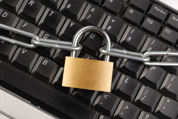 Locked Keyboard — Stock Photo, Image