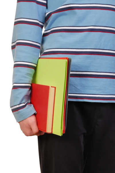 Student mit Büchern — Stockfoto